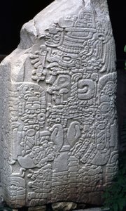 Tikal Stela 2, Early Classic Period 300-600 AD